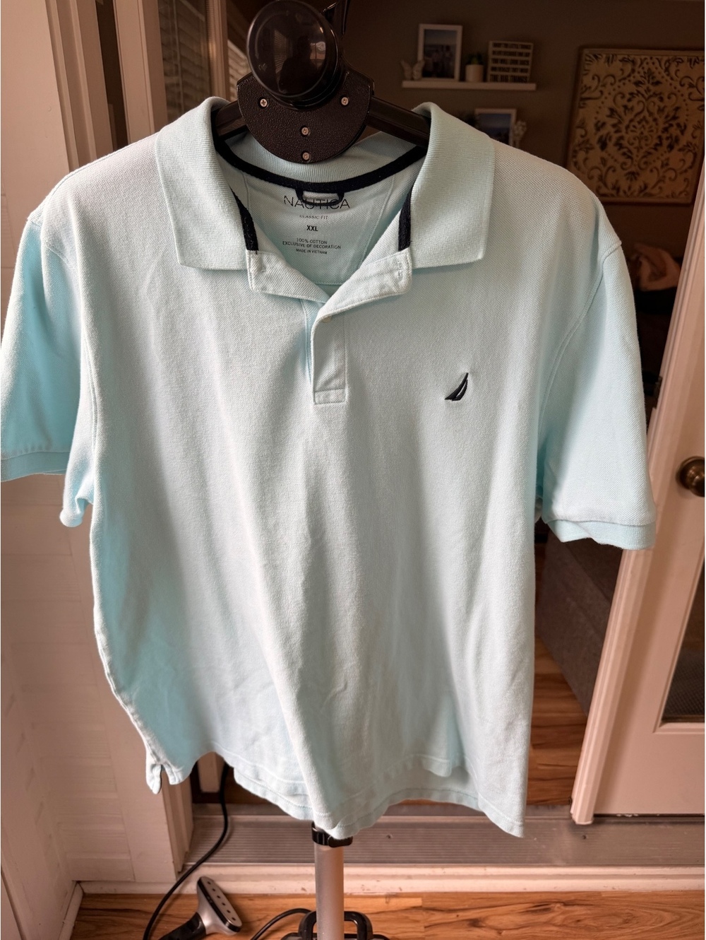 Nautica Classic Fit polo shirt light mint